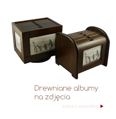 Drewniane albumy na zdjęcia