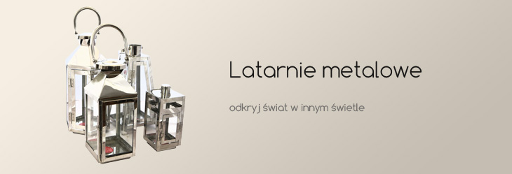 Latarnie metalowe