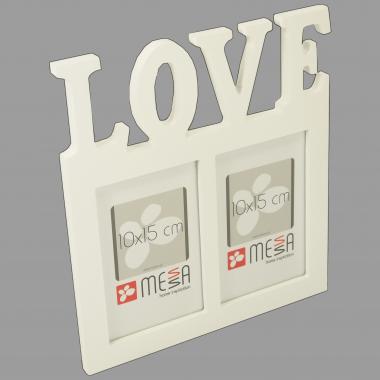 RAMKA DREWNIANA MSW1002WHITE LOVE